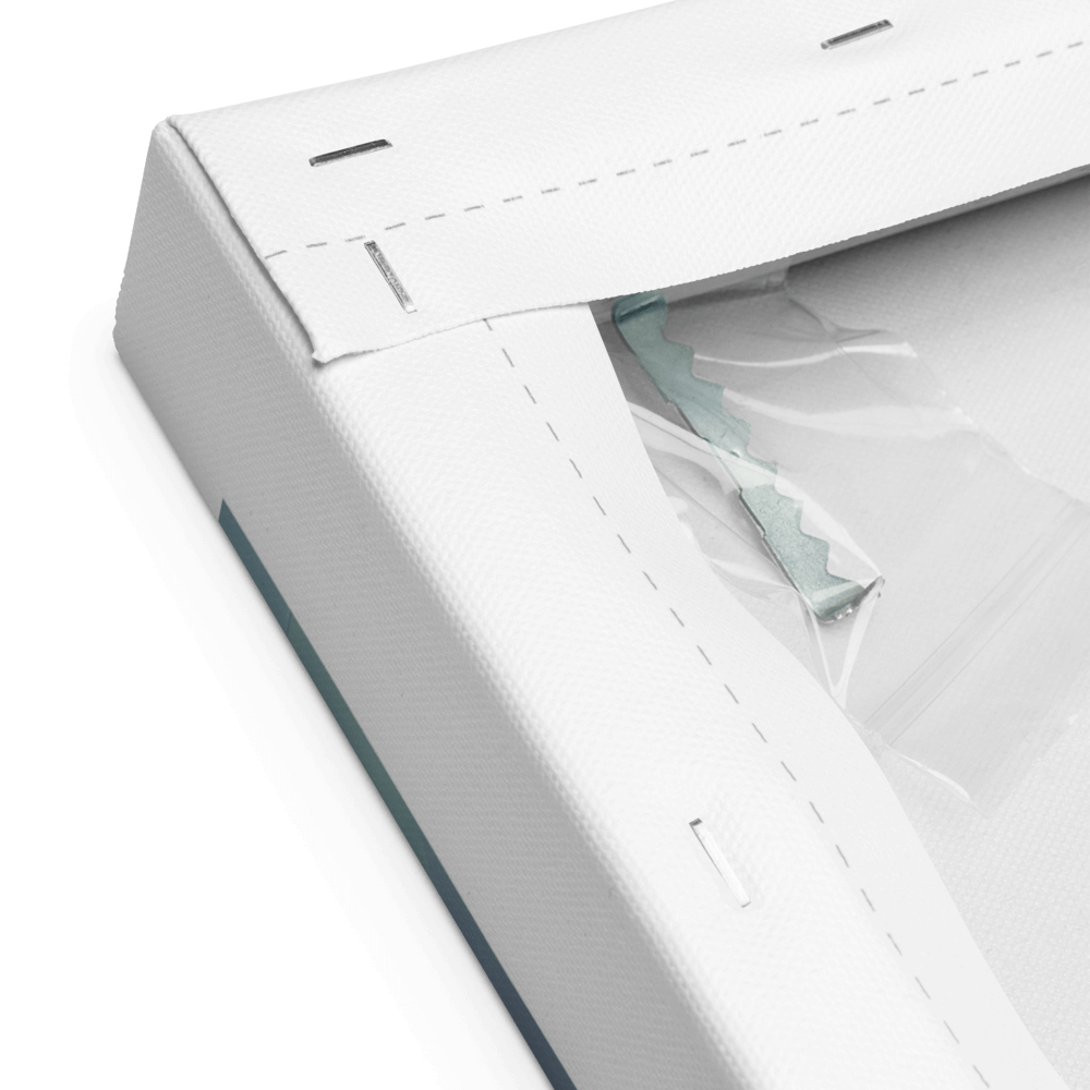 Caffeine Dreamscape - Canvas - A close-up scene of the back of the canvas - Cafetitude Wall Art Caffeine Dreamscape - Canvas - A close-up scene of the back of the canvas - Cafetitude Wall Art