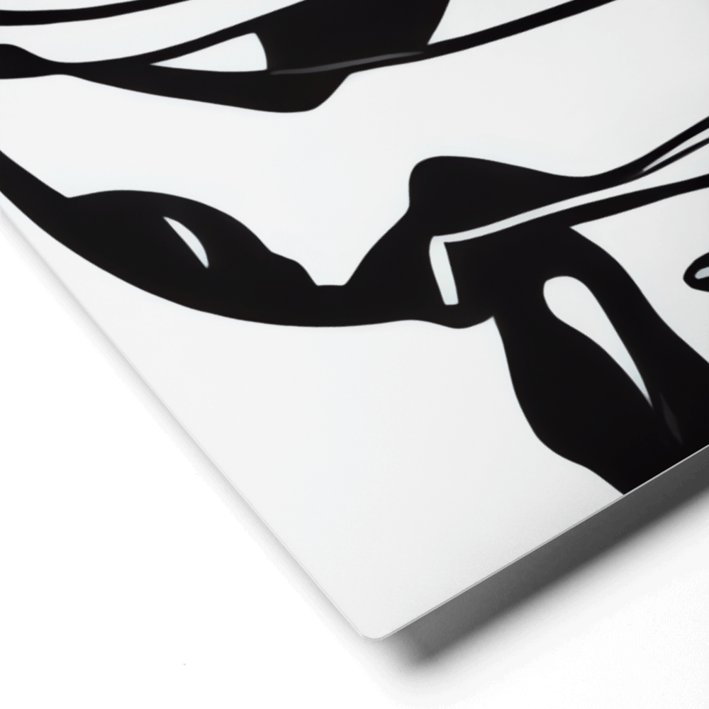 Coffee Art in Motion - Metal prints - A close-up of the product's corner - Cafetitude Wall Art Coffee Art in Motion - Metal prints - A close-up of the product's corner - Cafetitude Wall Art