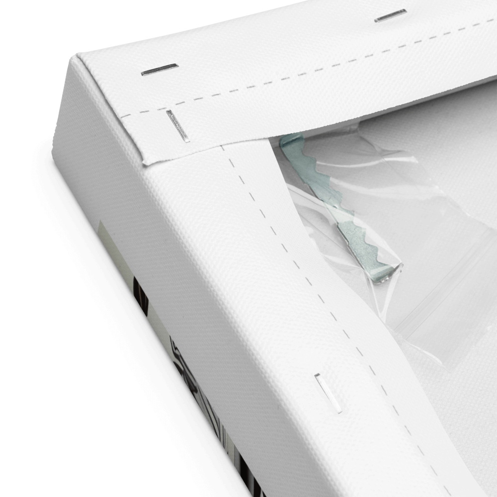 Espresso Inspiration - Canvas - A close-up scene of the back of the canvas - Cafetitude Wall Art Espresso Inspiration - Canvas - A close-up scene of the back of the canvas - Cafetitude Wall Art