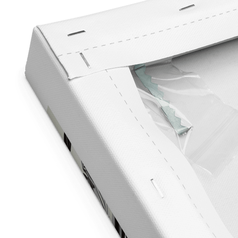 Espresso Inspiration - Canvas - A close-up scene of the back of the canvas - Cafetitude Wall Art Espresso Inspiration - Canvas - A close-up scene of the back of the canvas - Cafetitude Wall Art